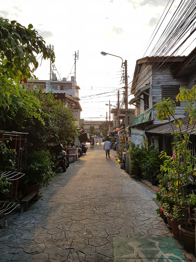 Hotelviertel in Bangkok